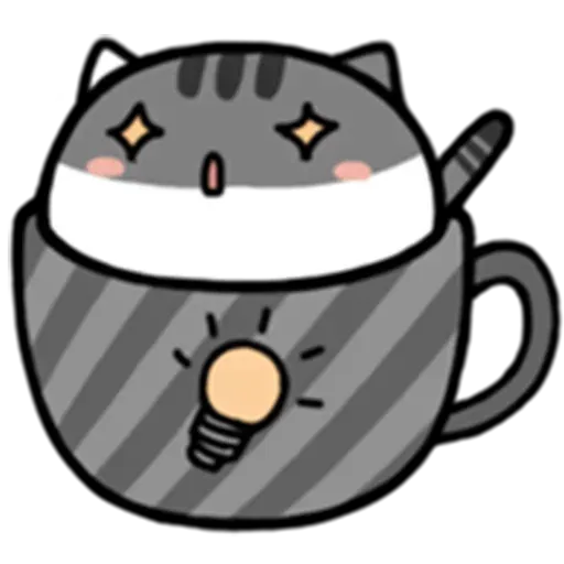 Cafe Cup - Sticker 25
