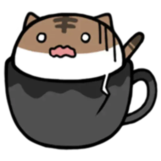 Cafe Cup - Sticker 30