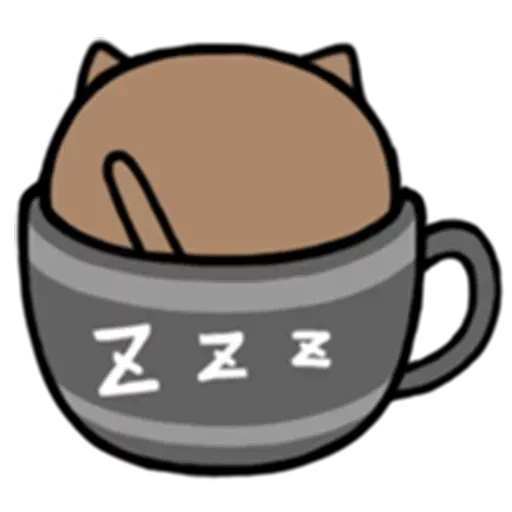 Cafe Cup - Sticker 12