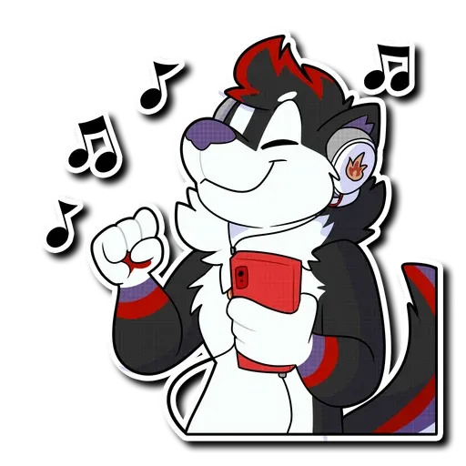 WolfyRed - Sticker 19