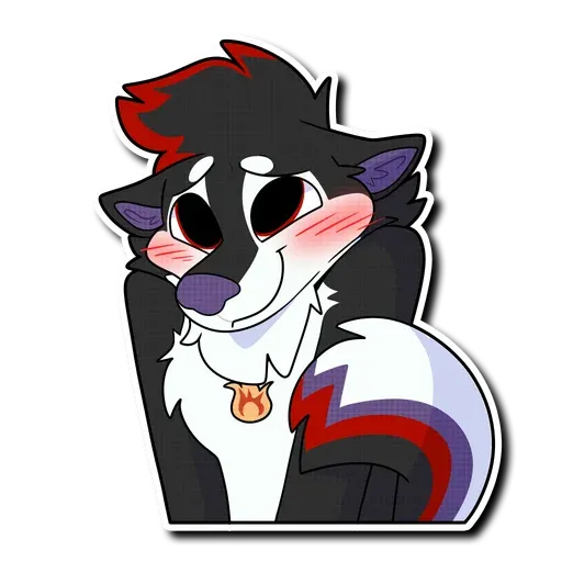 WolfyRed - Sticker 11