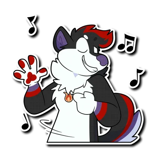 WolfyRed - Sticker 14