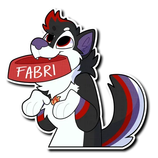 WolfyRed - Sticker 13