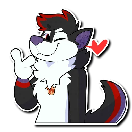 WolfyRed - Sticker 18