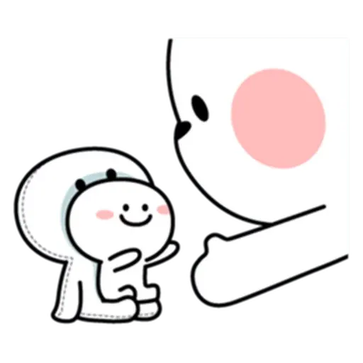 SmilePerson_SmallSmile_SeRaMo - Sticker 29