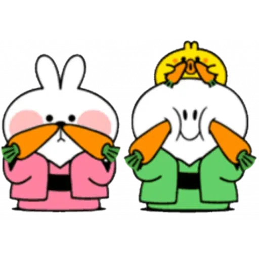 Christmas Spoiled Rabbits - Sticker 24