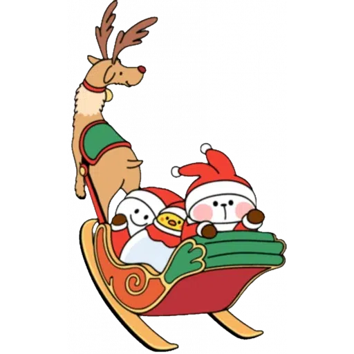 Christmas Spoiled Rabbits - Sticker 9
