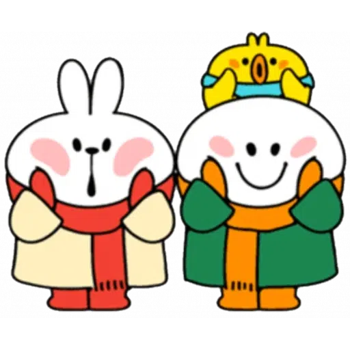 Christmas Spoiled Rabbits - Sticker 20
