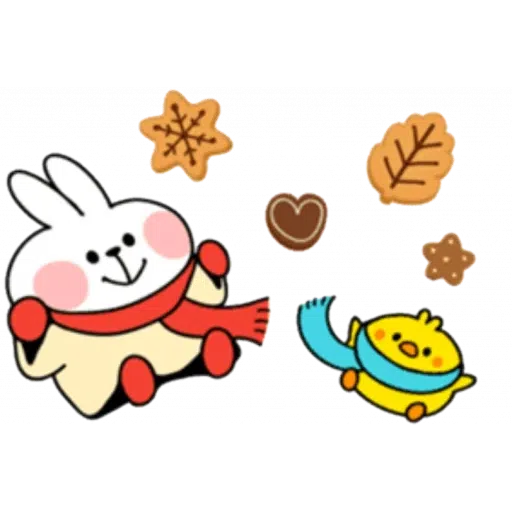 Christmas Spoiled Rabbits - Sticker 22