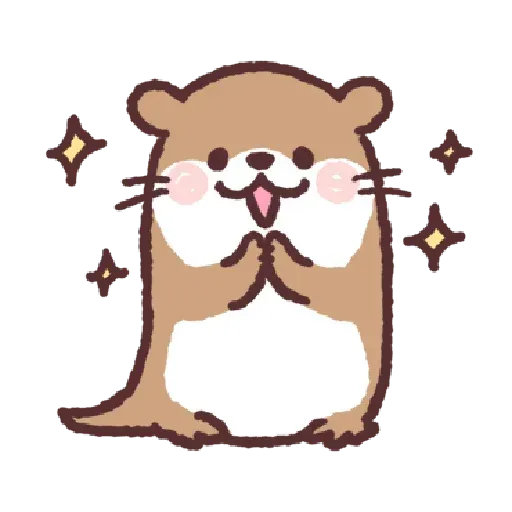 小水獺君3 - Sticker 13