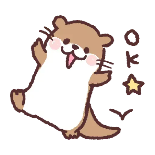 小水獺君3 - Sticker 26
