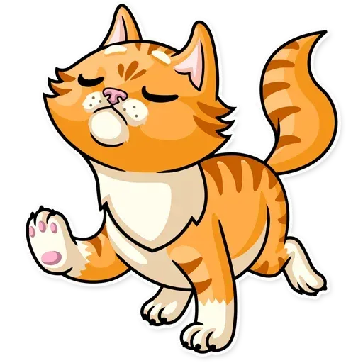 Striped Cat - Sticker 23