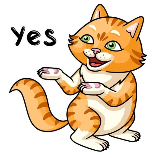 Striped Cat - Sticker 12