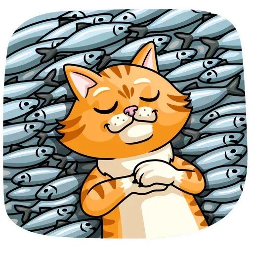 Striped Cat - Sticker 16