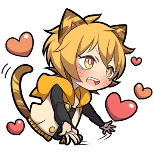 Tiger Kitten - Sticker 25
