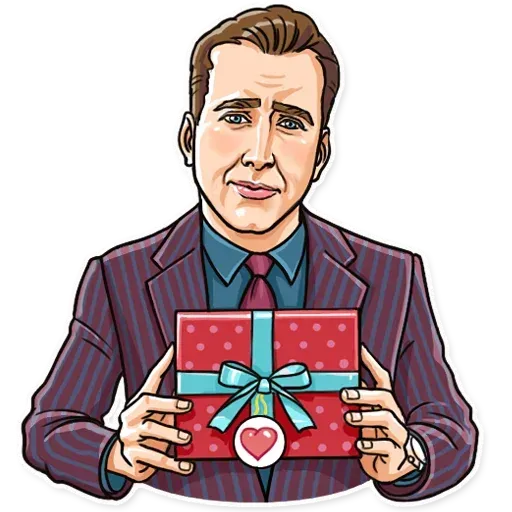Nicolas Cage - Sticker 23