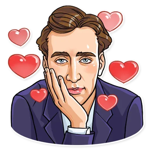 Nicolas Cage - Sticker 24