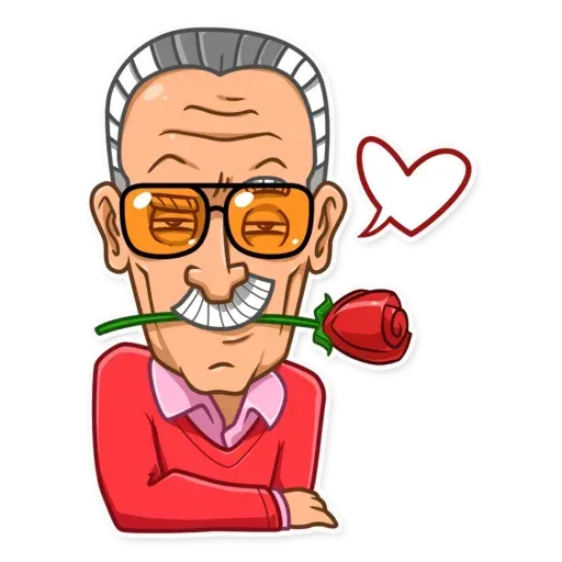 Stan Lee - Sticker 29