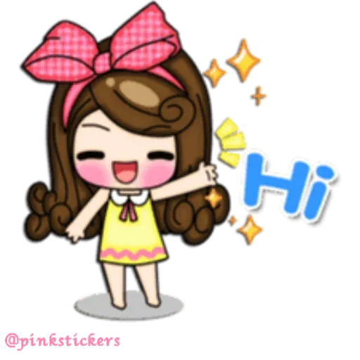 Cute WhatsApp Stickers Stickers Cloud