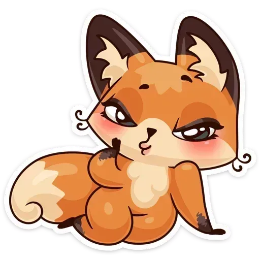 Luna the fox - Sticker 28