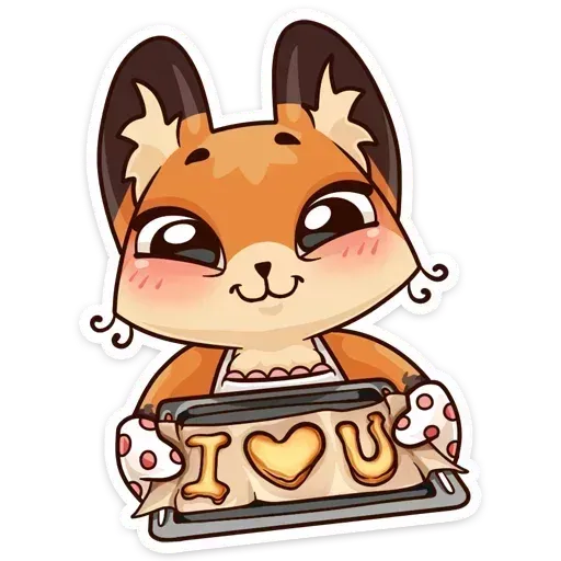 Luna the fox - Sticker 18