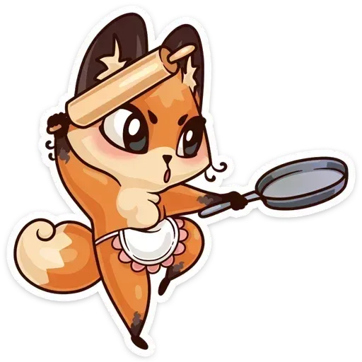 Luna the fox - Sticker 21