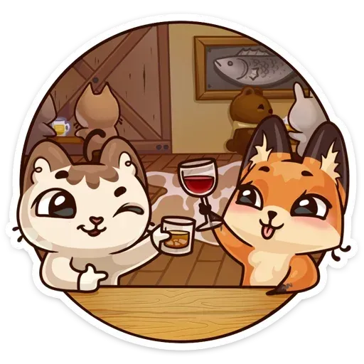 Luna the fox - Sticker 15