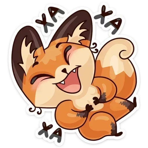 Luna the fox - Sticker 24