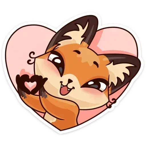 Luna the fox - Sticker 29