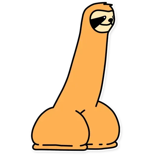 Perezoso 1 - Sticker 25