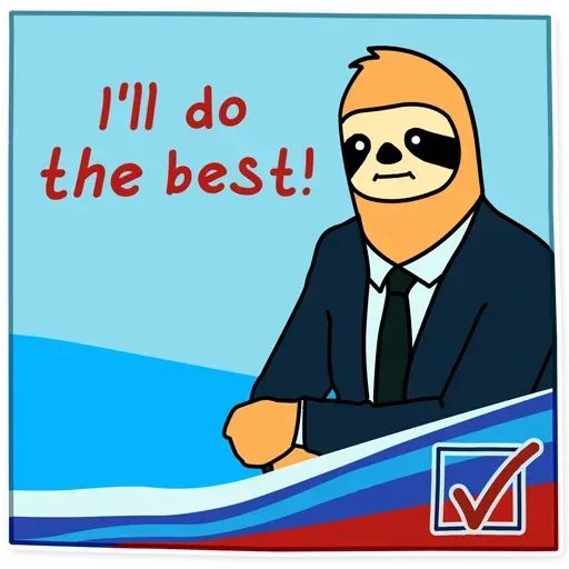 Perezoso 1 - Sticker 24
