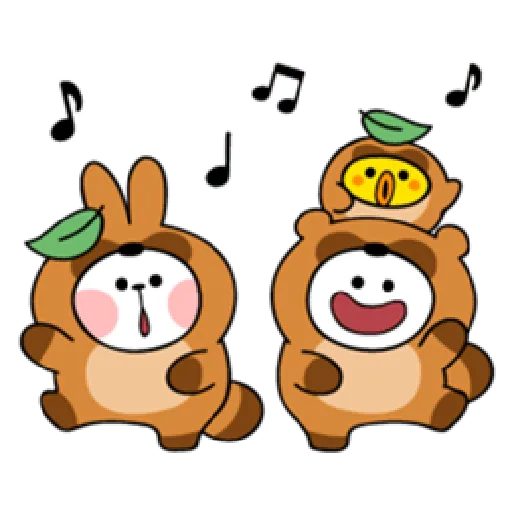 Spoiled Rabbit Kawaii Costume2 - Sticker 9
