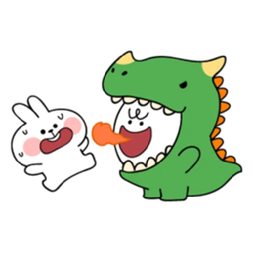 Spoiled Rabbit Kawaii Costume2 - Sticker 13