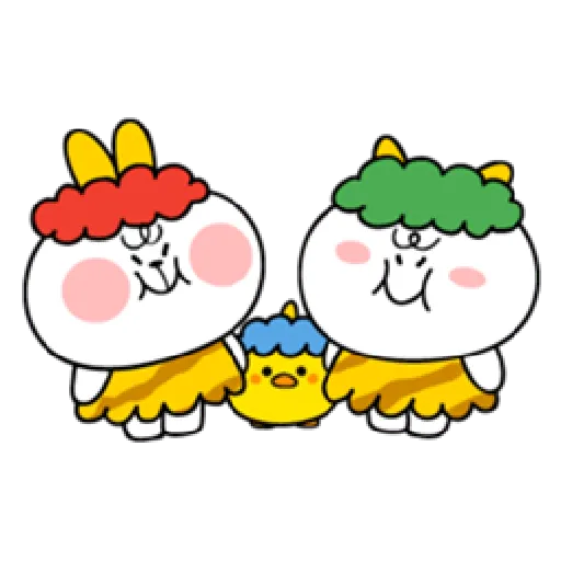 Spoiled Rabbit Kawaii Costume2 - Sticker 11
