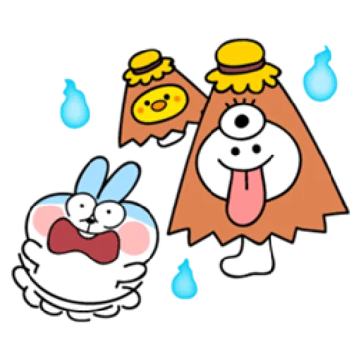 Spoiled Rabbit Kawaii Costume2 - Sticker 15