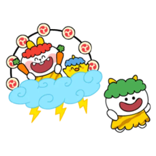 Spoiled Rabbit Kawaii Costume2 - Sticker 19