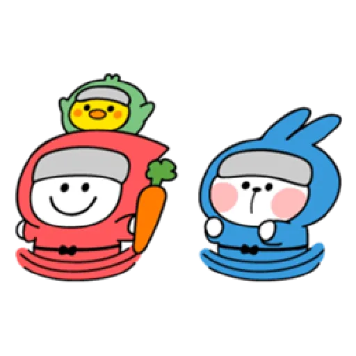Spoiled Rabbit Kawaii Costume2 - Sticker 16
