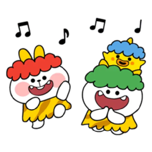 Spoiled Rabbit Kawaii Costume2 - Sticker 10