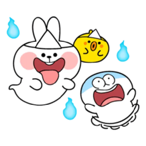 Spoiled Rabbit Kawaii Costume2 - Sticker 14