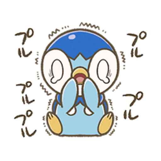 Pokemon Piplup - Sticker 21