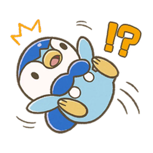 Pokemon Piplup - Sticker 19