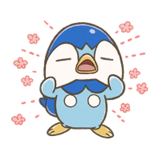 Pokemon Piplup - Sticker 25