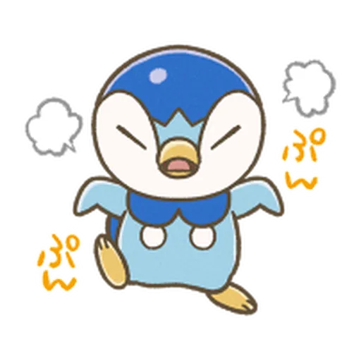 Pokemon Piplup - Sticker 24