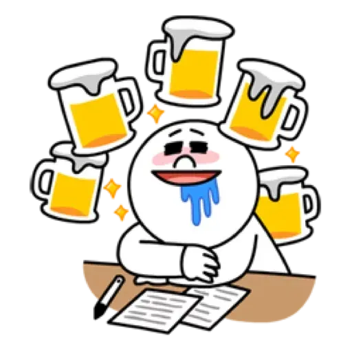 Busy moon - Sticker 20
