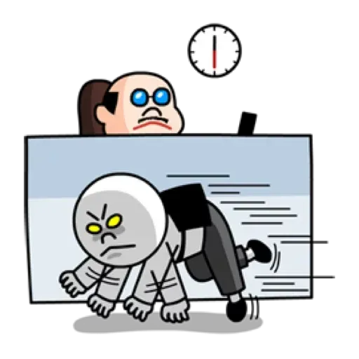 Busy moon - Sticker 11