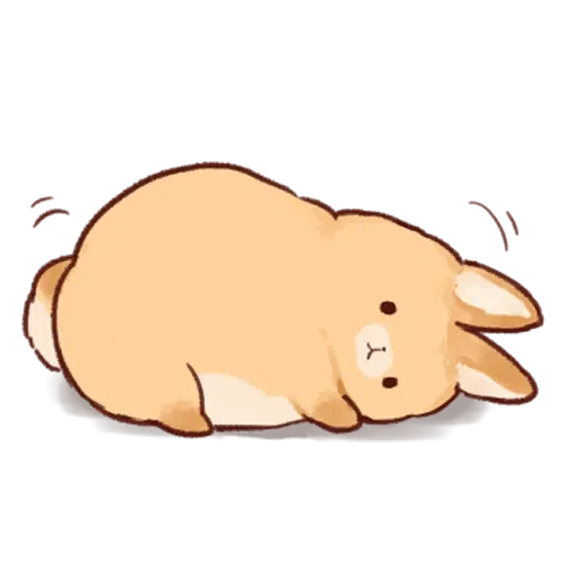 Soft and cute rabbit - Sticker 15