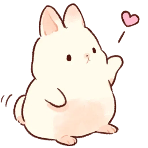 Soft and cute rabbit - Sticker 30