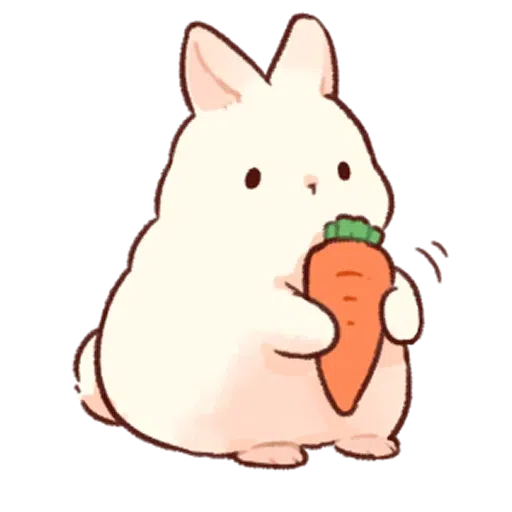 Soft and cute rabbit - Sticker 26
