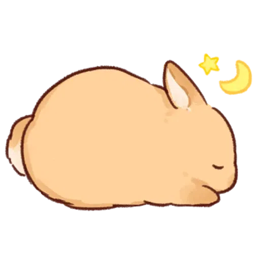 Soft and cute rabbit - Sticker 16