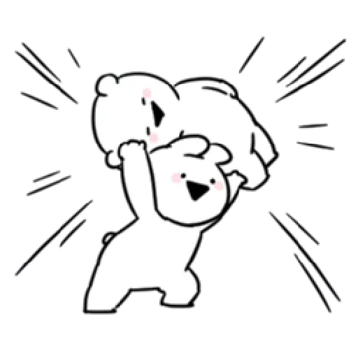 Extremely little rabbit & bear 2 - Sticker 24